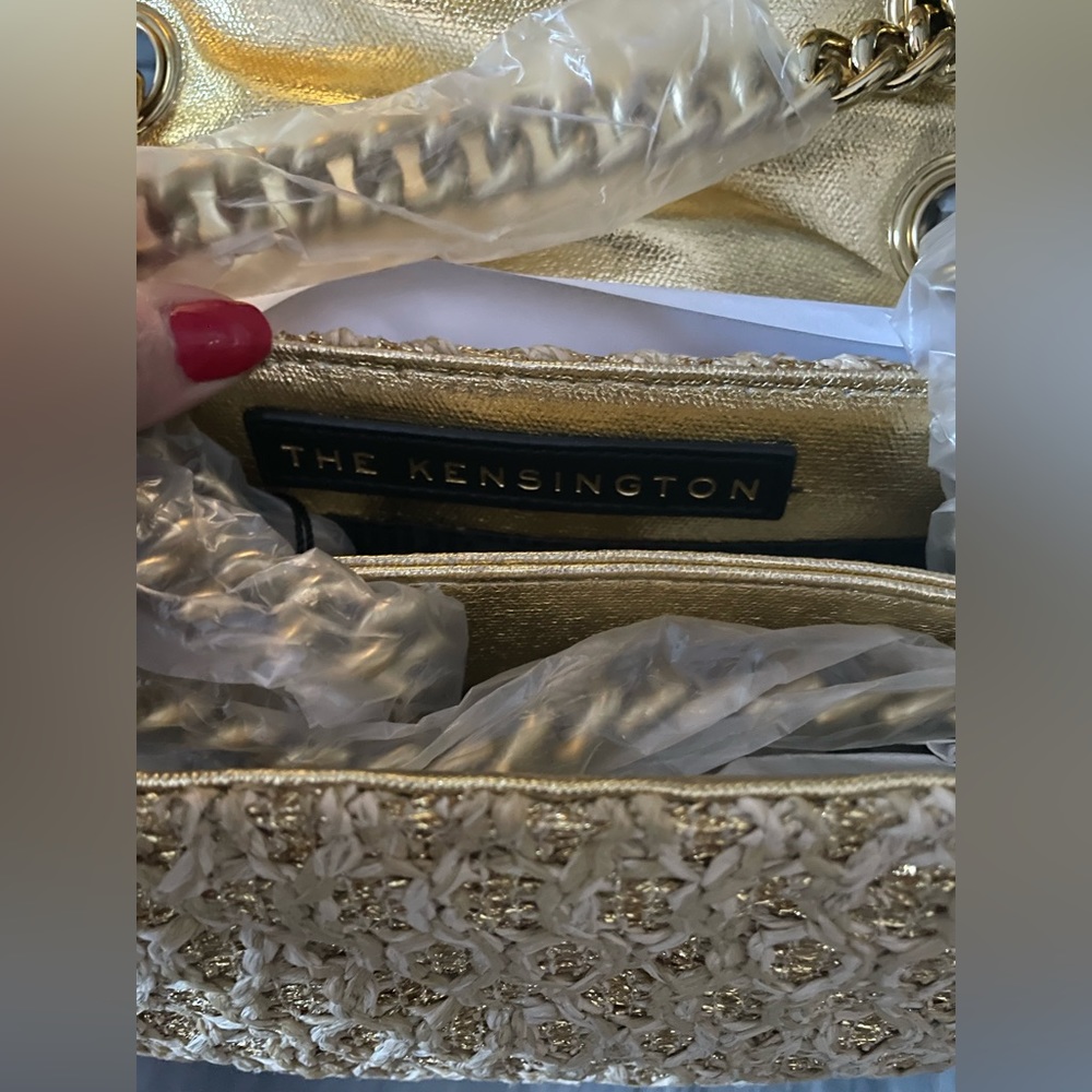 Kurt Geiger Raffia Handbag - Picture 11 of 12